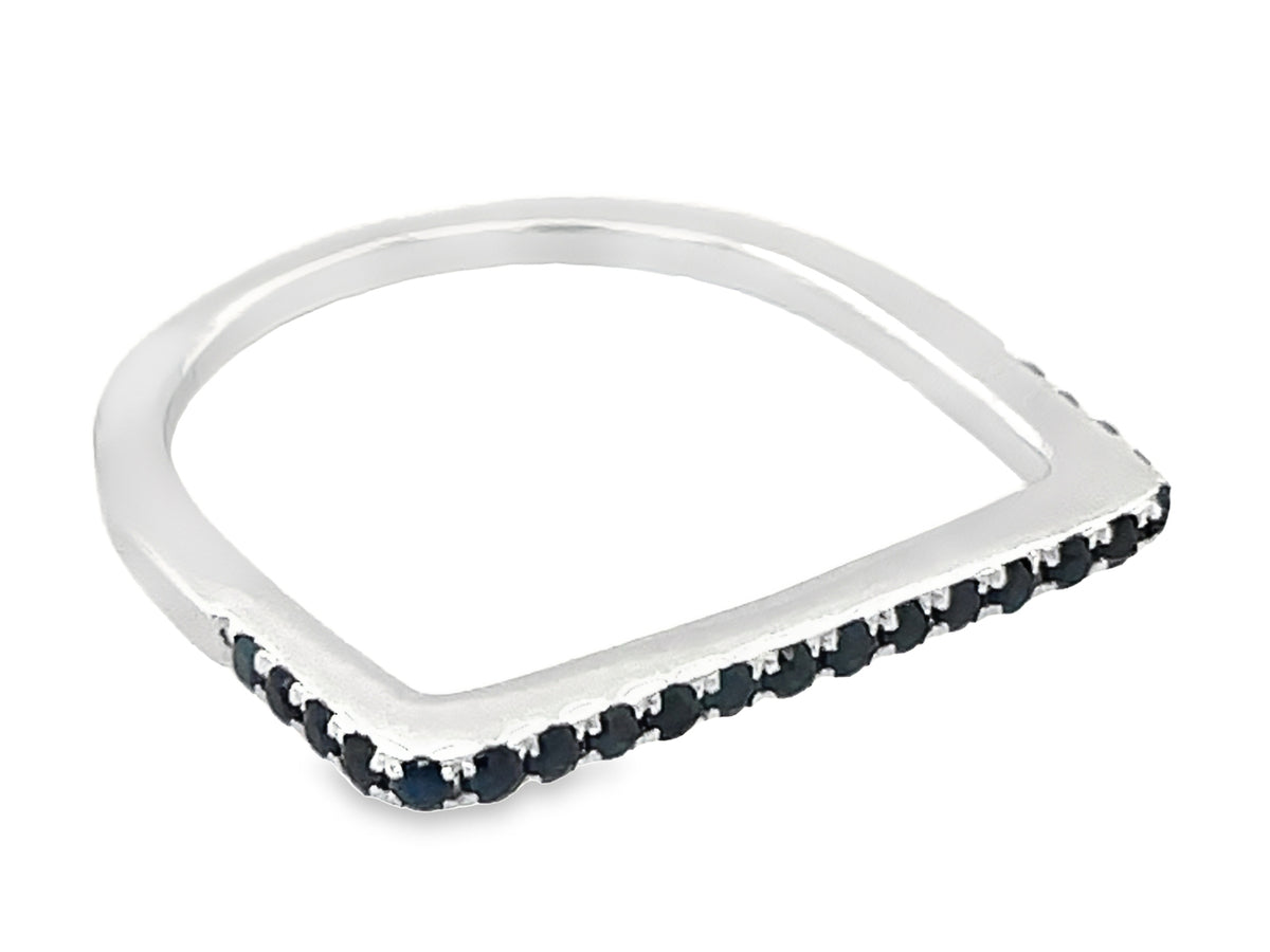 BLUE SAPPHIRE BAR RING
