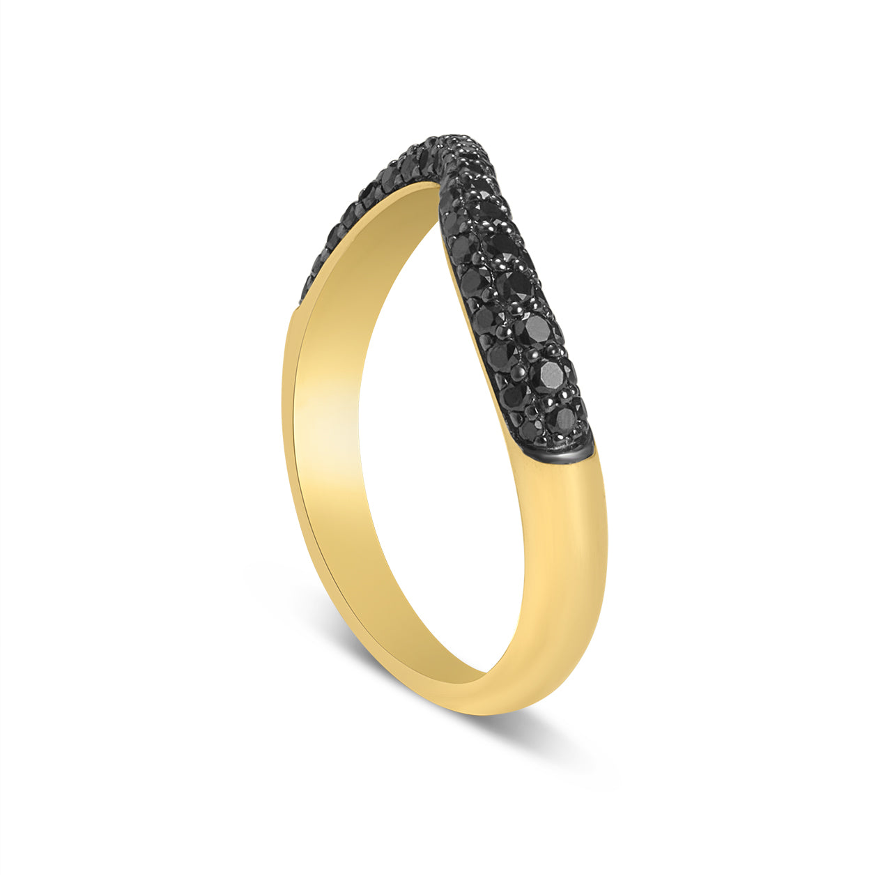 Black Diamond Wavy Band