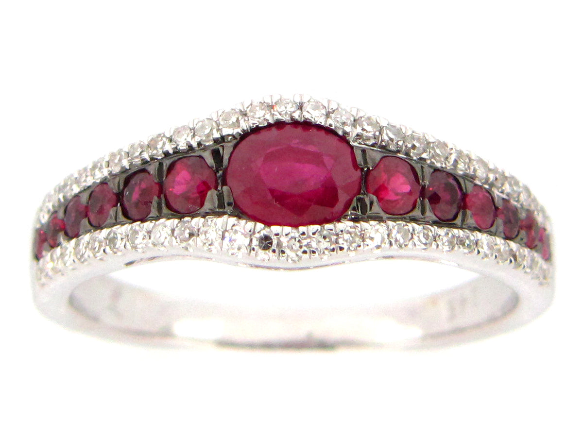 Ruby Diamond Ring