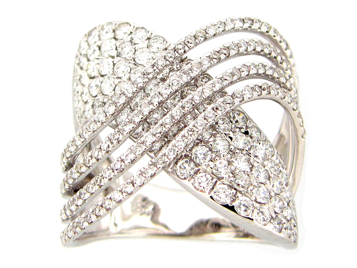 DIAMOND RING, 18KW (N)