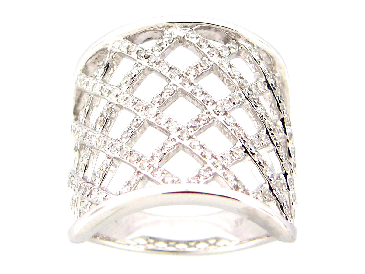 DIAMOND RING, 14KW (N)