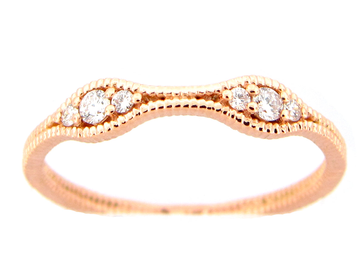 DIAMOND 2 CLUSTER RING, 14KR (N)