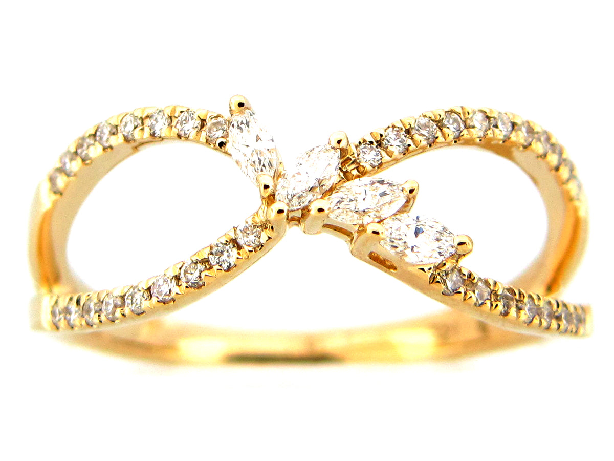 DIAMOND RING, 14KY (N)