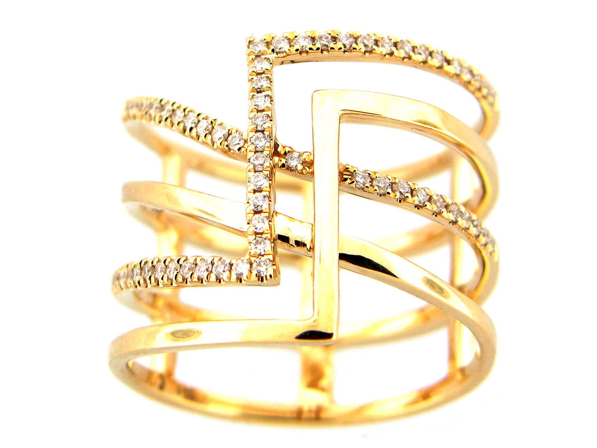 DIAMOND RING, 14KY (N)