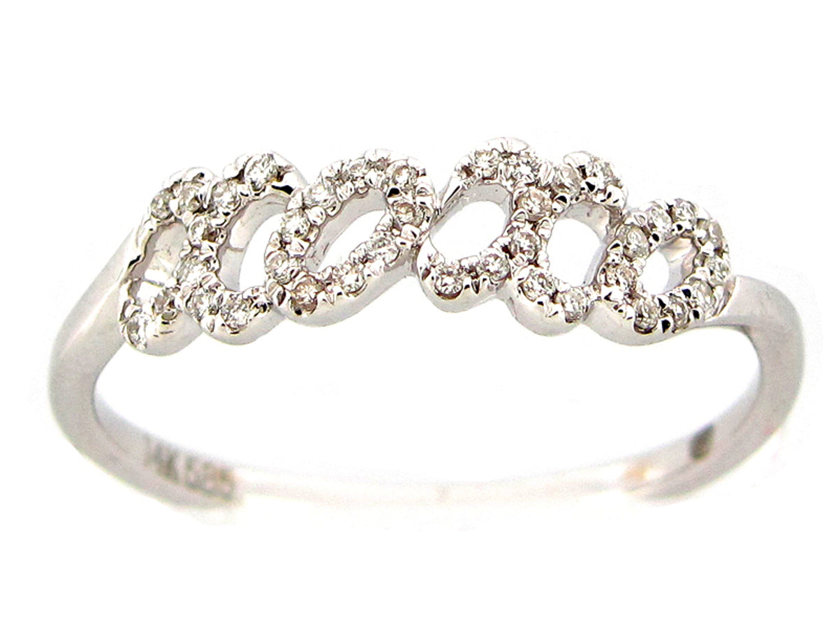 DIAMOND RING, 14KW (N)