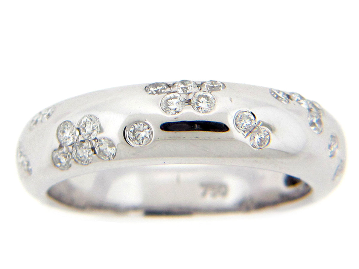 DIAMOND RING, 18KW (N), D=0.36
