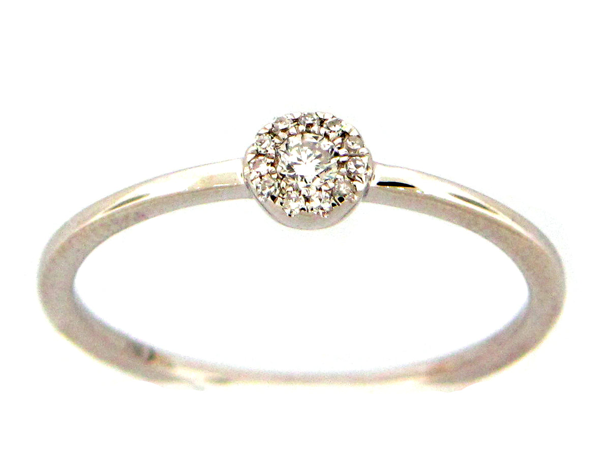 DIAMOND RING, 18KW (N)