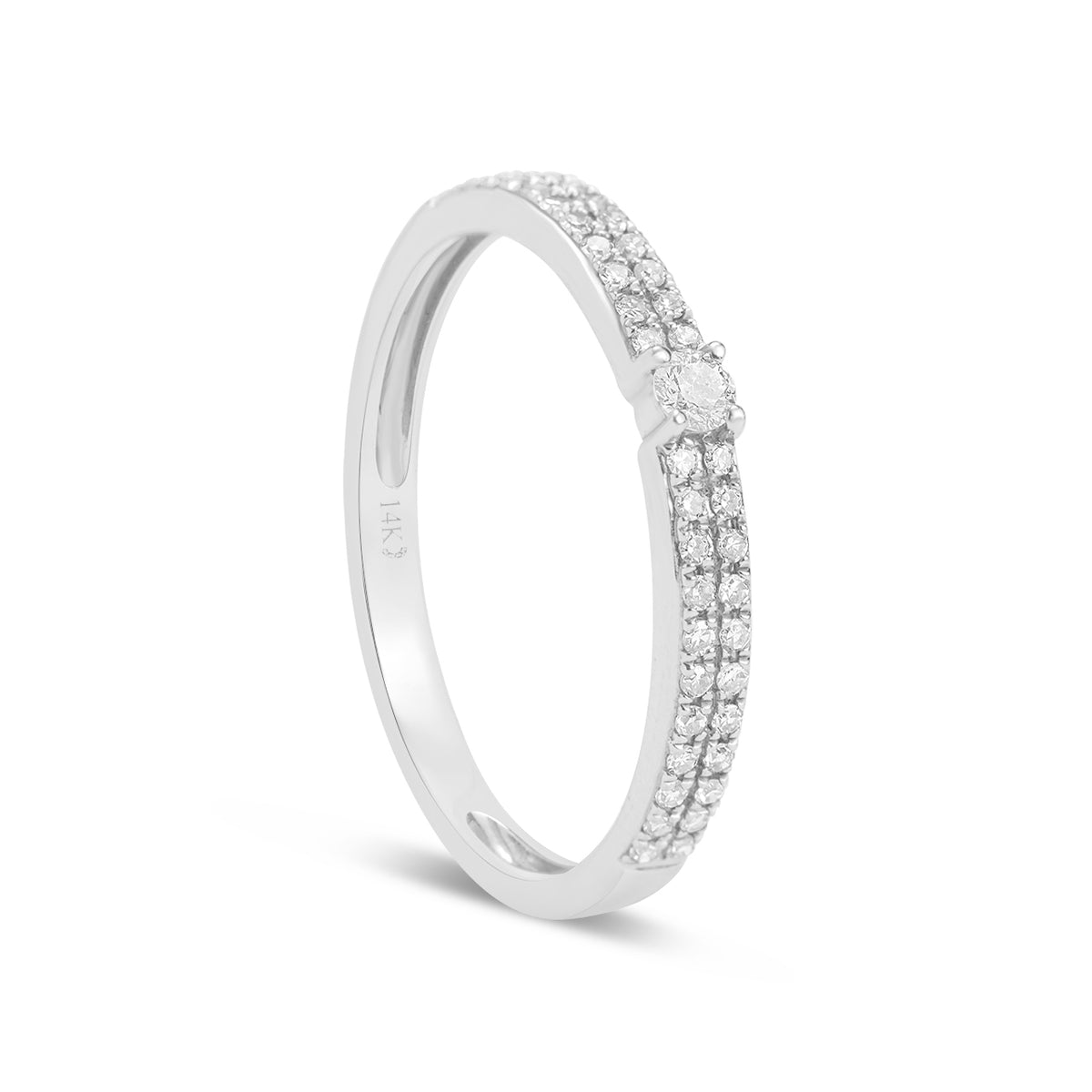 Diamond Stackable Ring