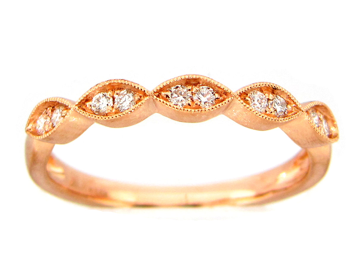 DIAMOND MARQUISE TRIM RING