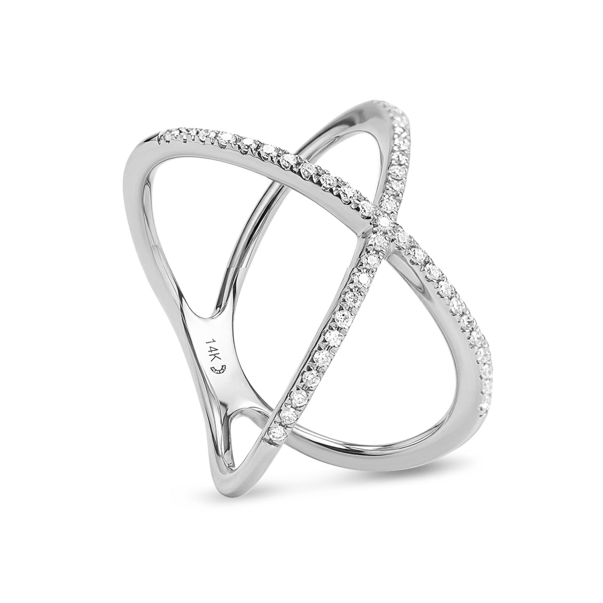 Diamond X Ring