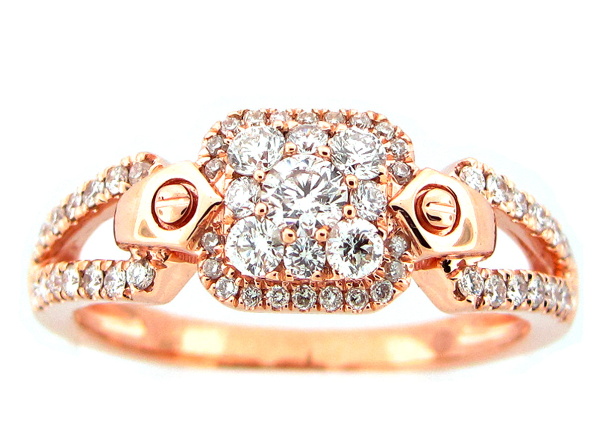 DIAMOND RING, 14KR (N)