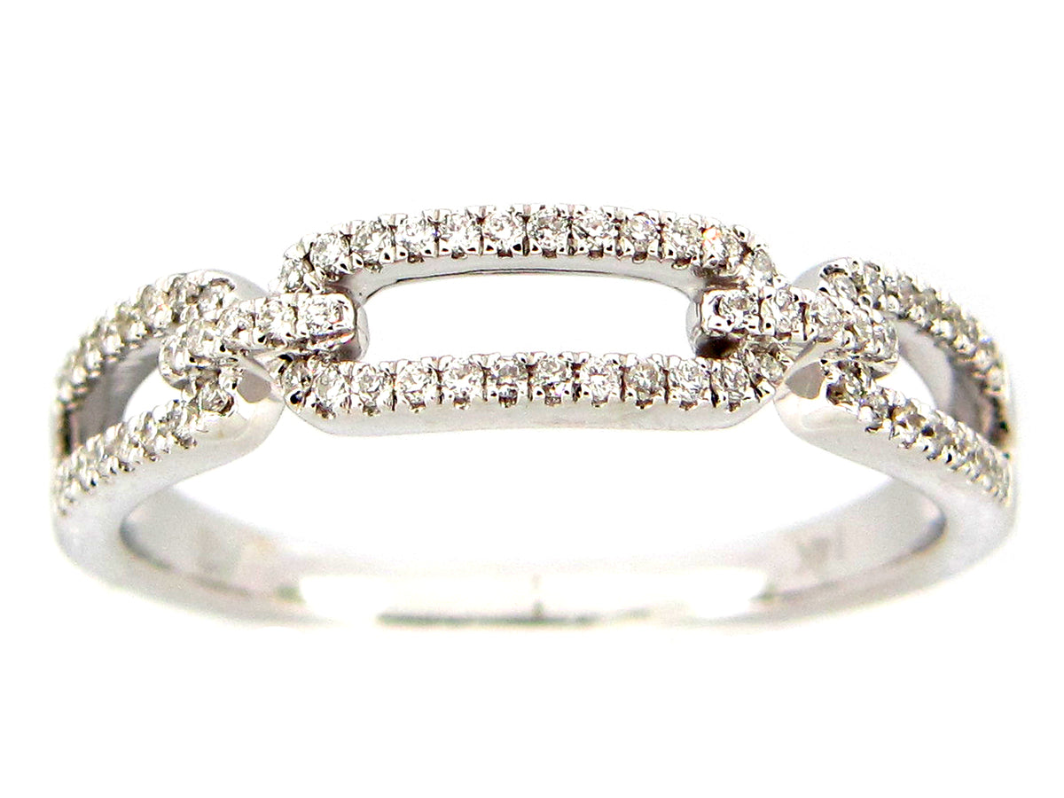 DIAMOND RING, 14KW (N)
