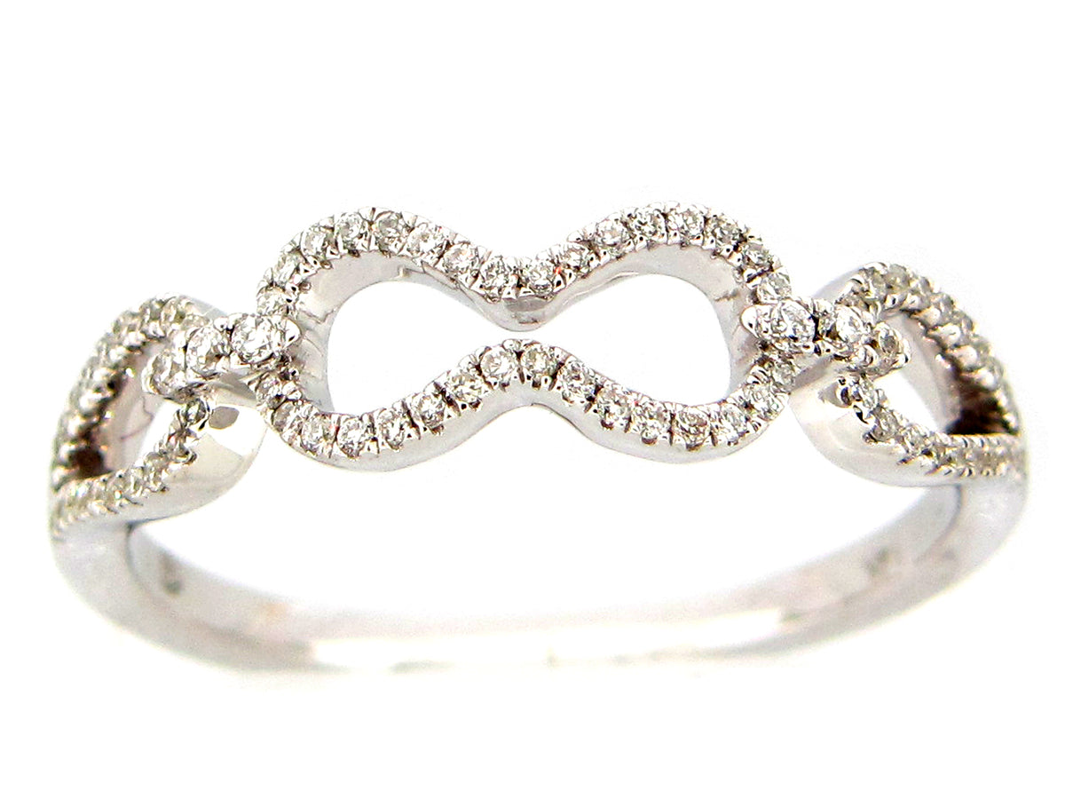 DIAMOND RING, 14KW (N)