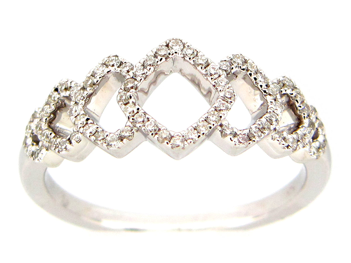 DIAMOND RING, 14KW (N)