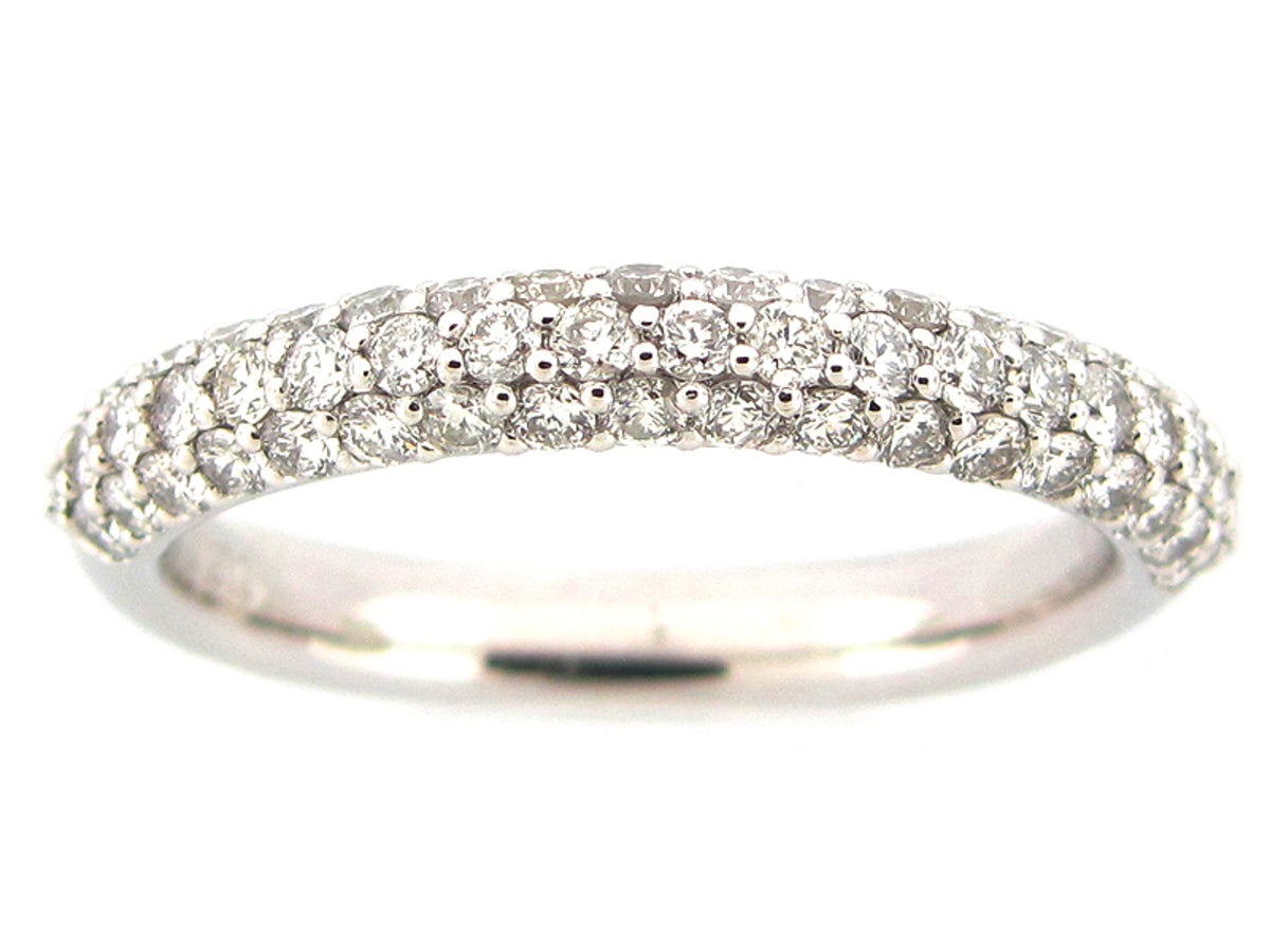 DIAMOND RING, PLATINUM (N), D=0.79