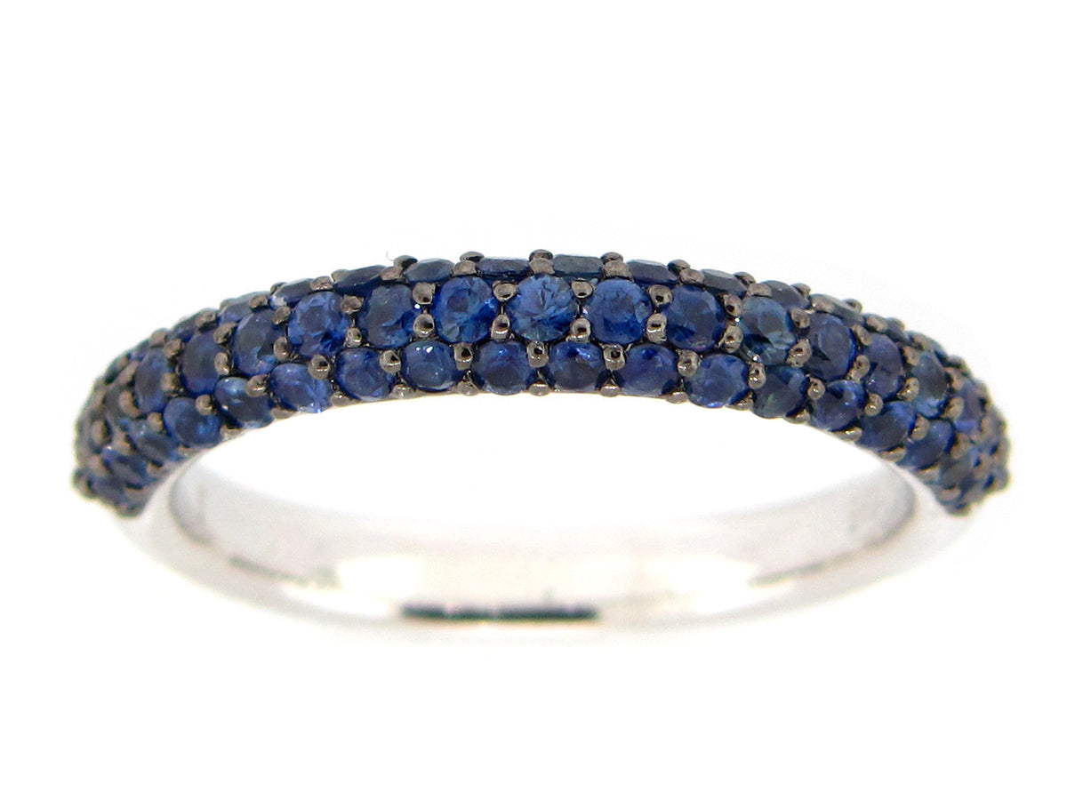 SAPPHIRE RING, 14KW (H)