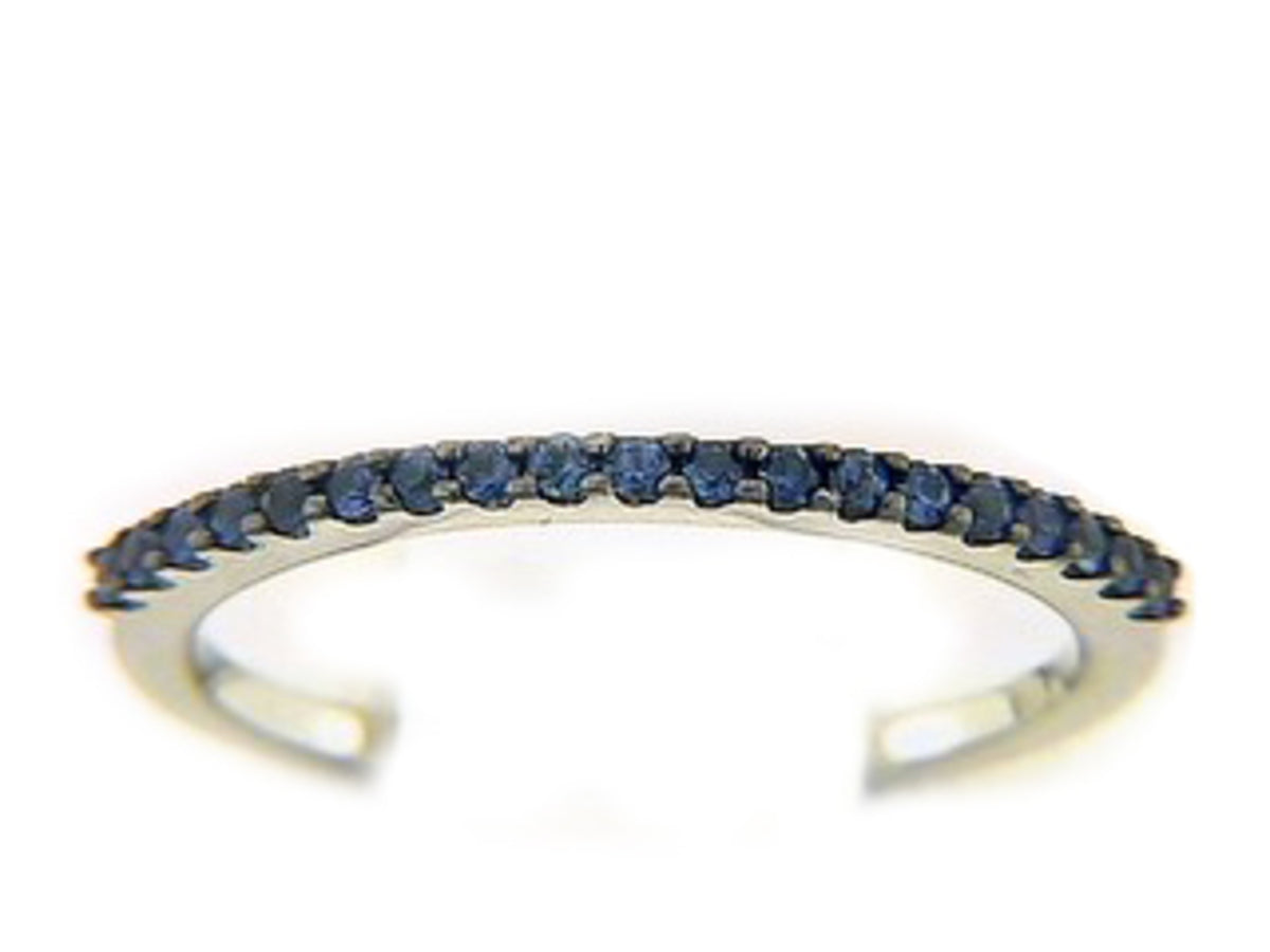 SAPPHIRE RING, 14KW (H)