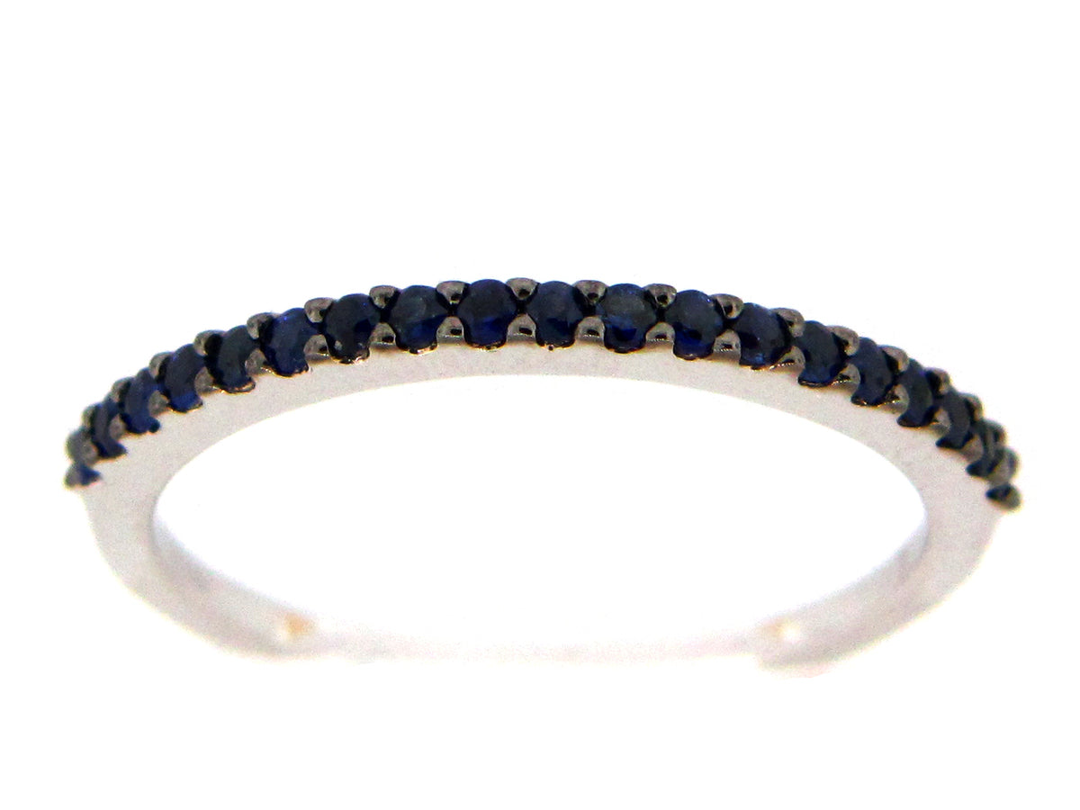 SAPPHIRE RING, 18KW (H)