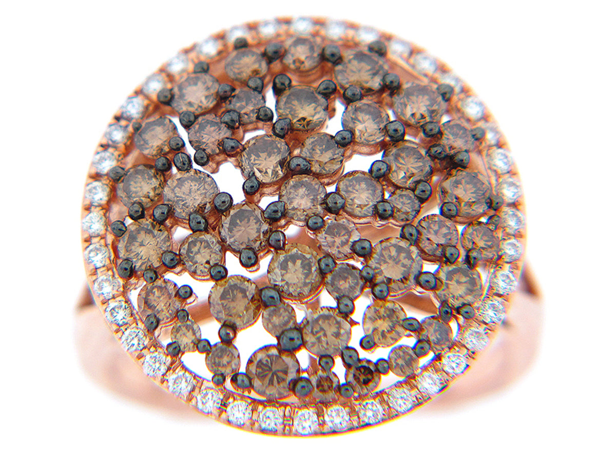 BROWN & WHITE DI RING