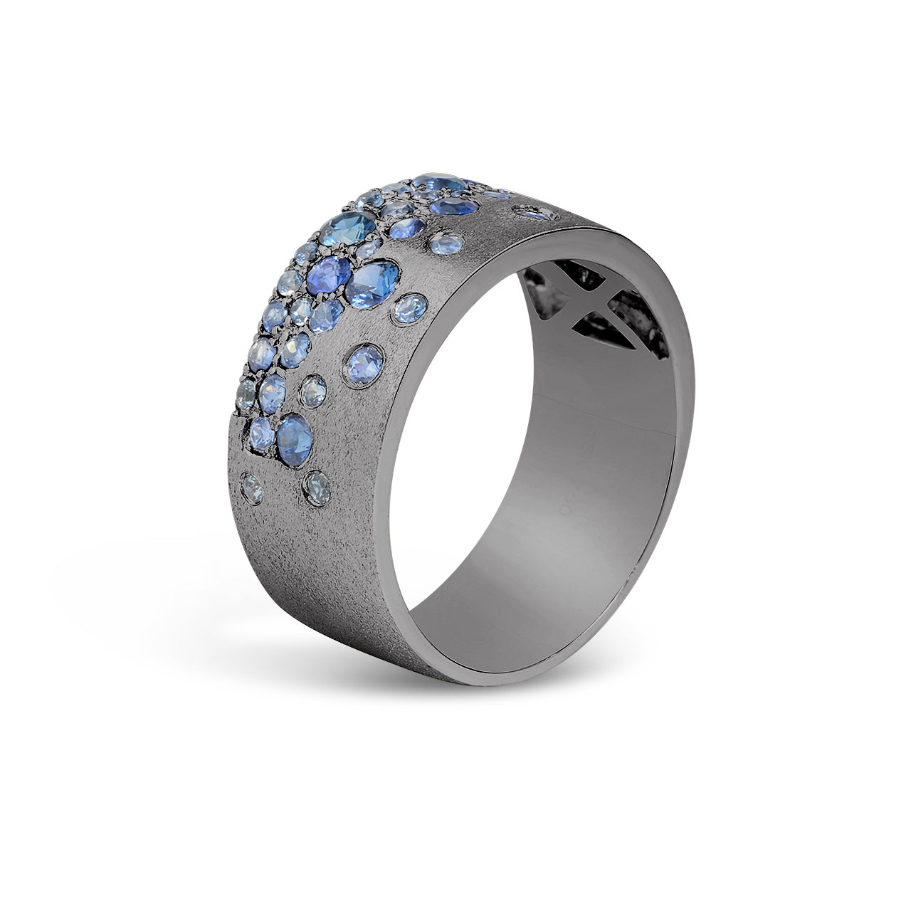 Sapphire Confetti Signature Cigar Band