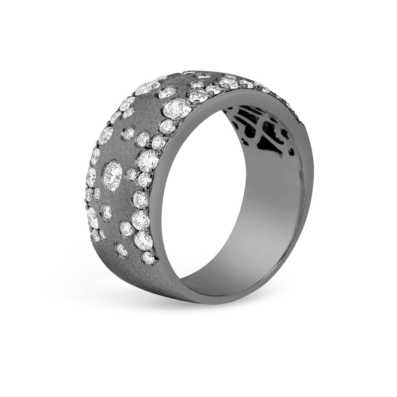 Diamond Confetti 8.6mm Duet Cigar Band