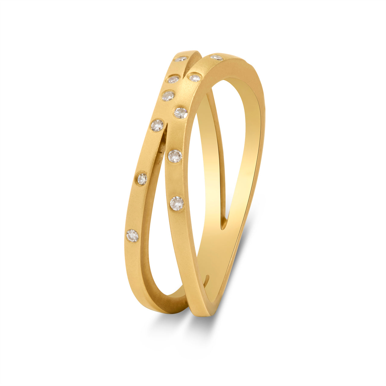 Diamond Scatter X Ring