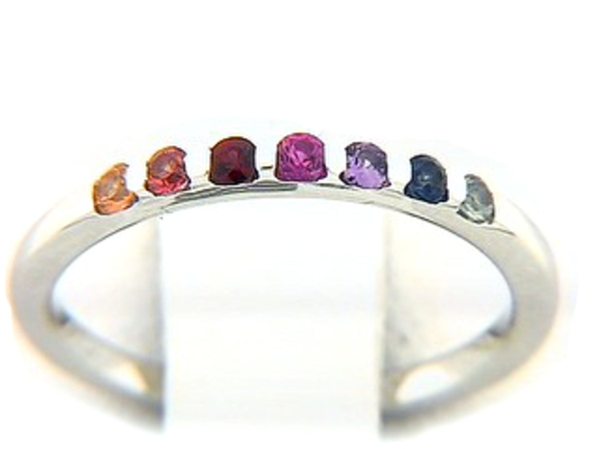 RAINBOW SAPPHIRE RING