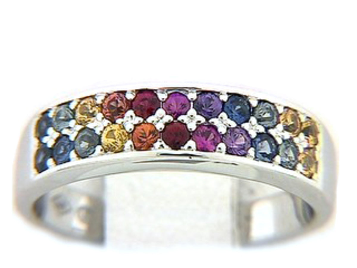 RAINBOW SAPPHIRE RING