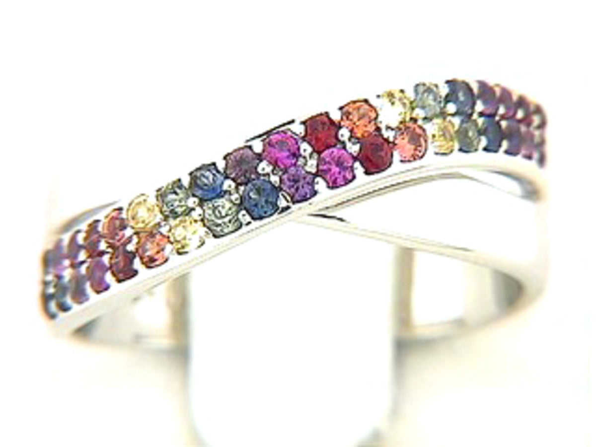 RAINBOW SAPPHIRE RING