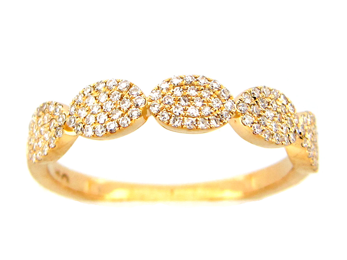 DIAMOND OVAL RING