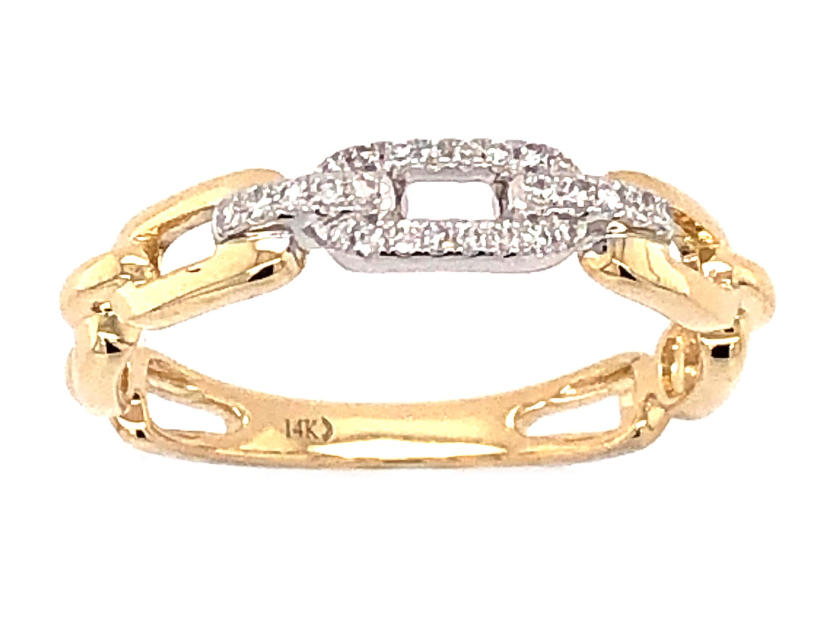 DIAMOND LINK RING