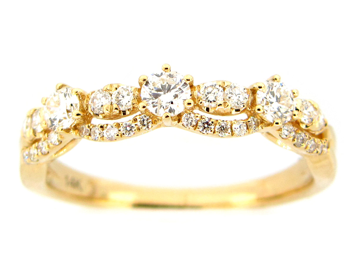 DIAMOND RING, 14KY (N)
