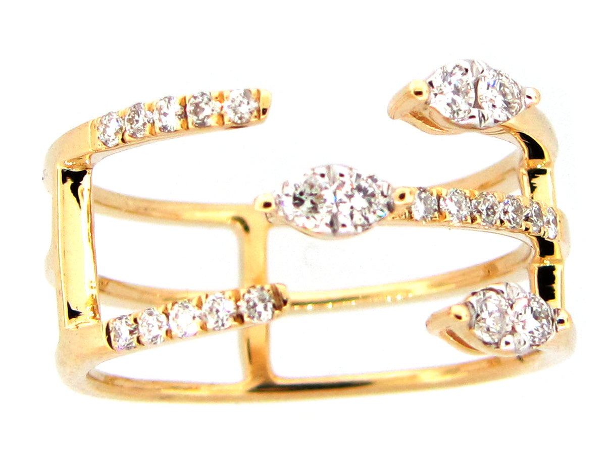 DIAMOND RING, 14KY (N)