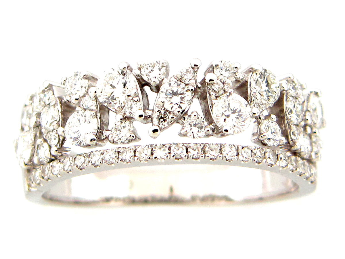 DIAMOND RING, 14KW (N)