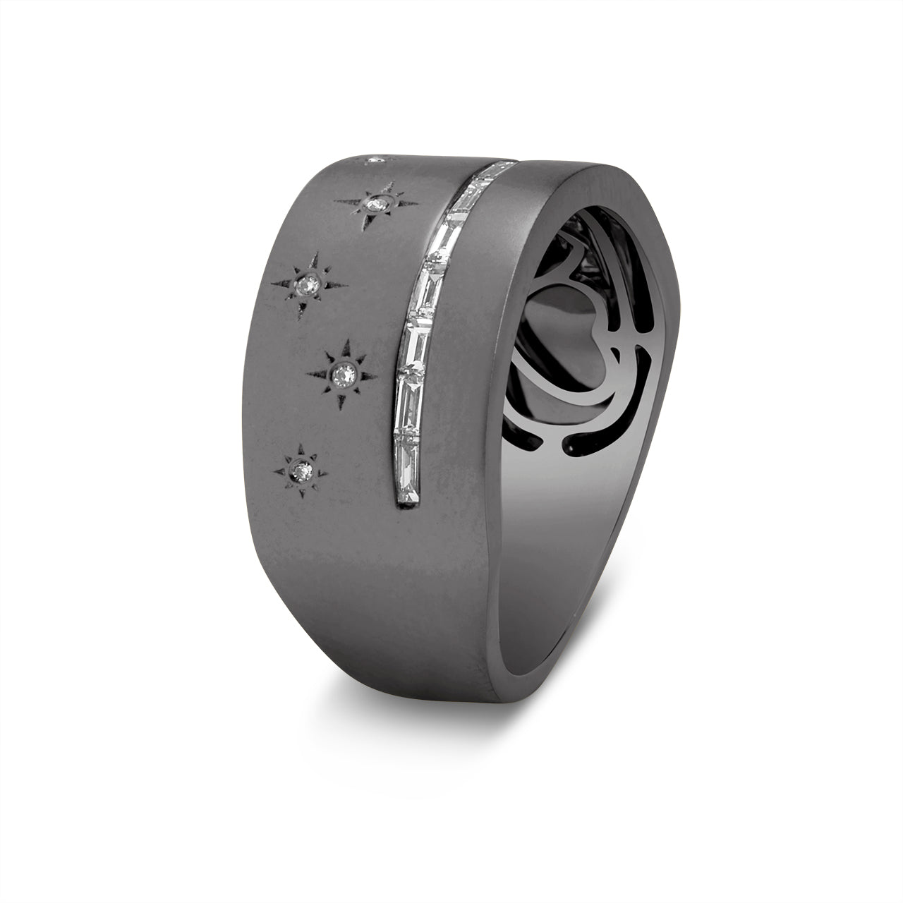 Diamond Celestial Tapered Cigar Band