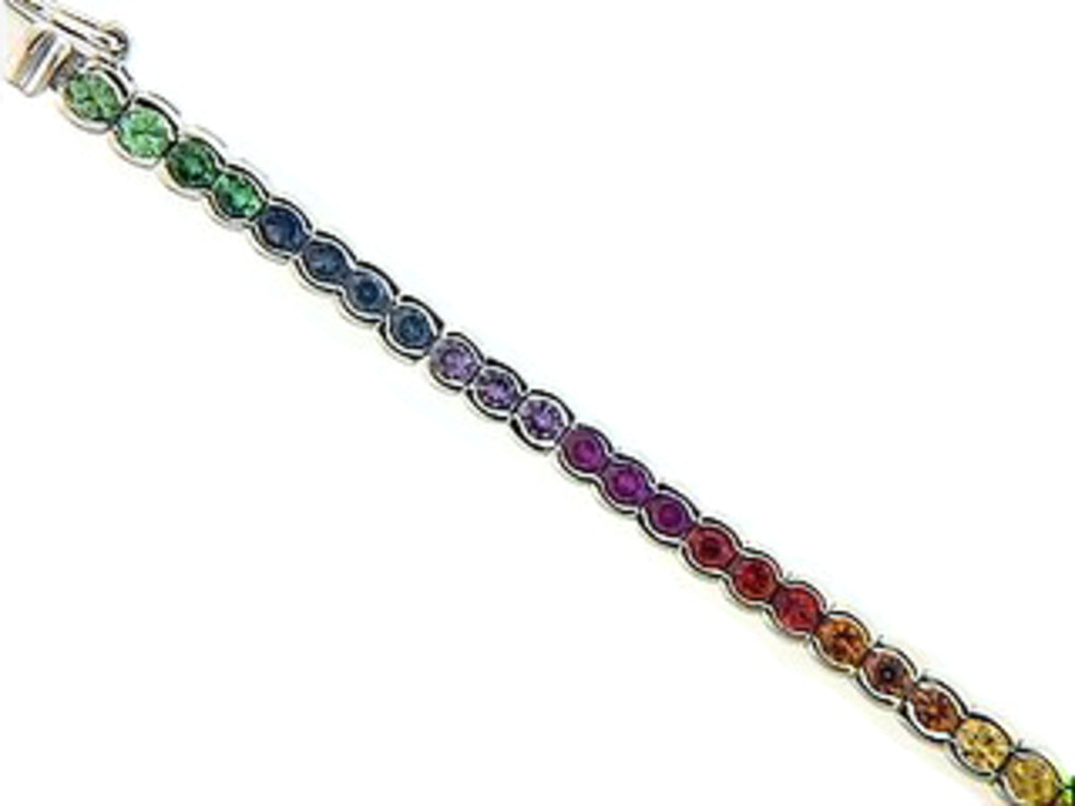 SAPPHIRE & TSAVORITE BRACELET