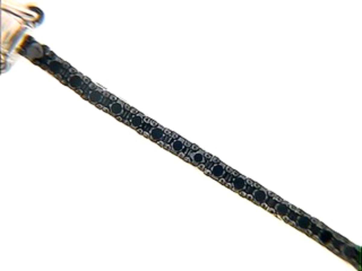BLACK DIAMOND BRACELET, 14KW (R/H)