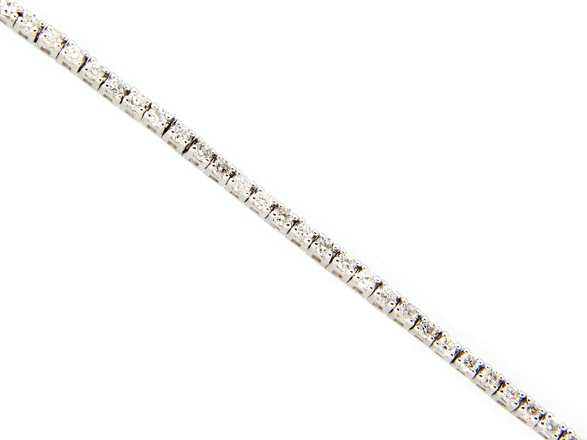 DIAMOND BRACELET, 14KW (N)
