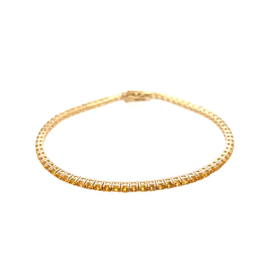 YELLOW SAPPHIRE BRACELET