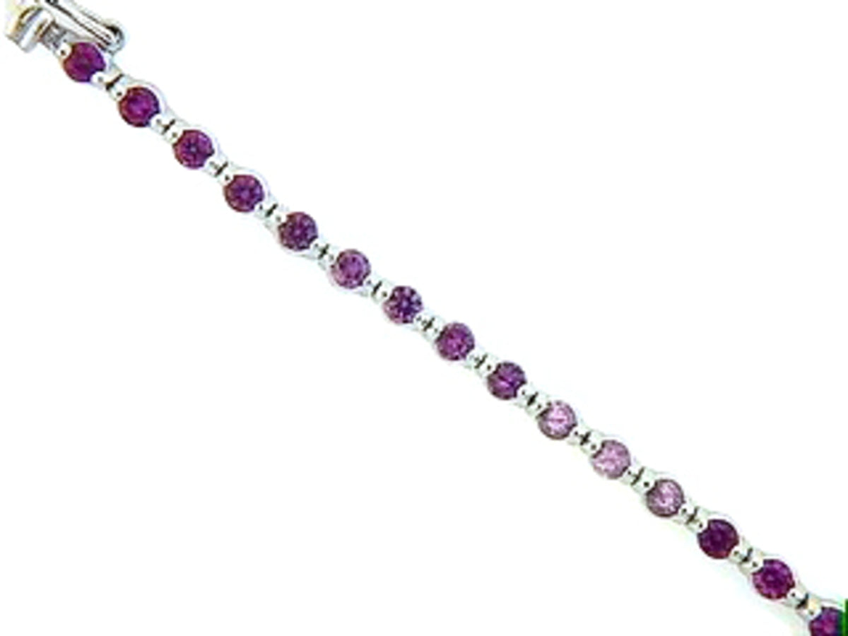 PINK SAPPHIRE BRACELET
