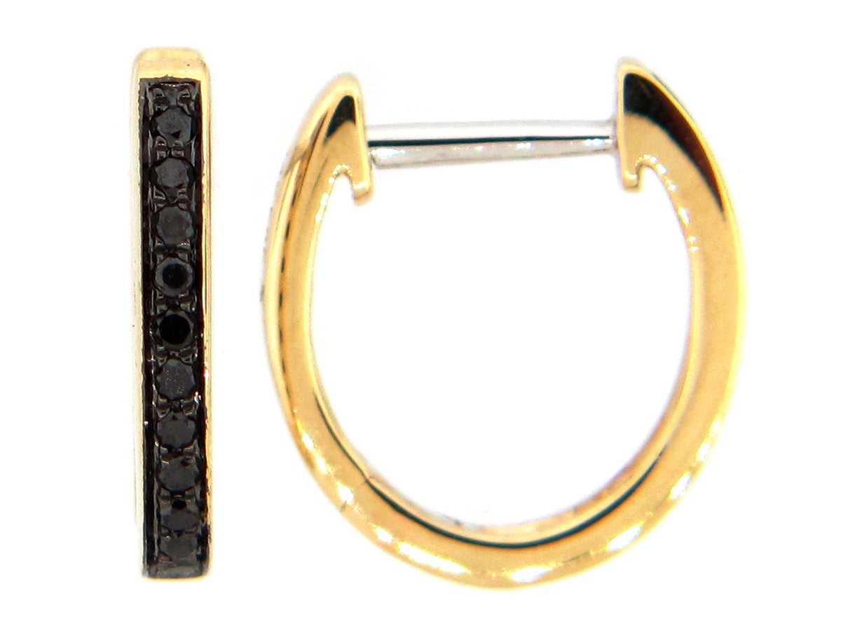 BLACK DIAMOND EARRING