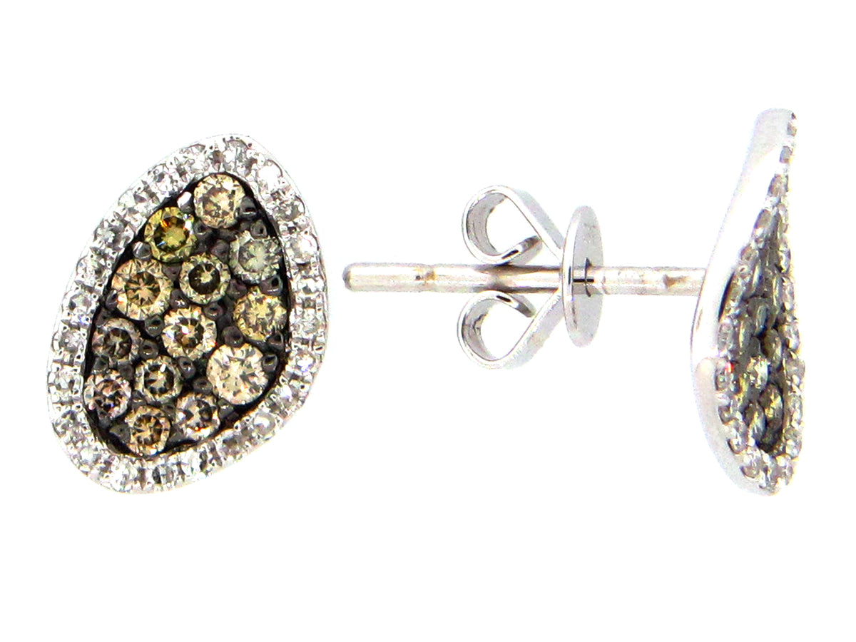 FANCY COLOR DIAMOND PENDANT, 14KW (N)