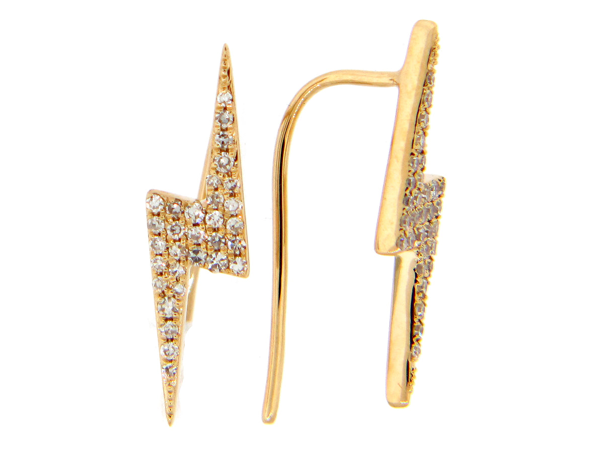 DIAMOND LIGHTNING EARRING