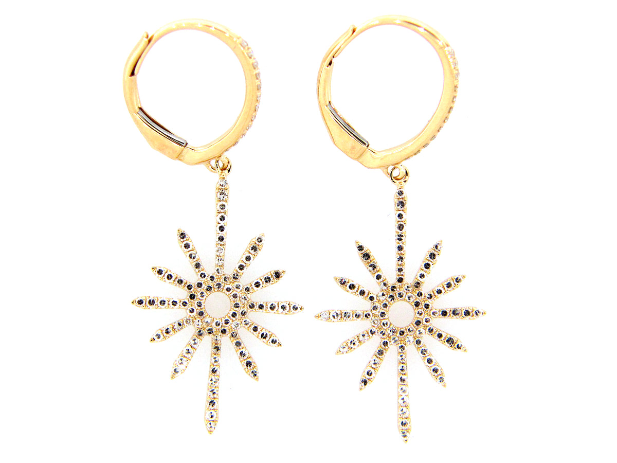 DIAMOND STAR EARRING