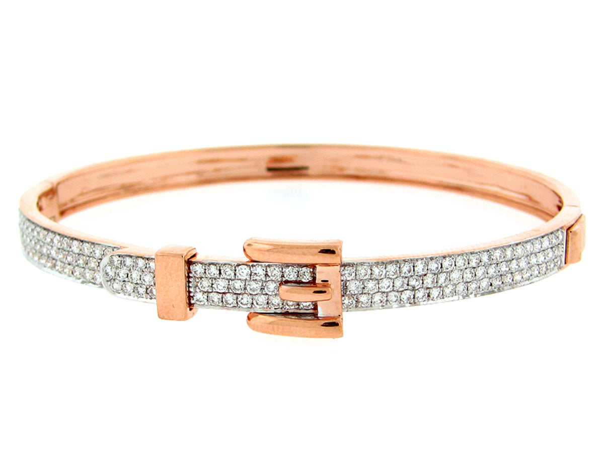 DIAMOND BANGLE, 18KR (N)