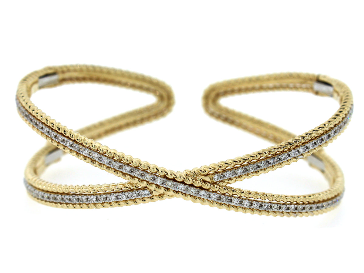 DIAMOND BANGLE, 14KY (N)