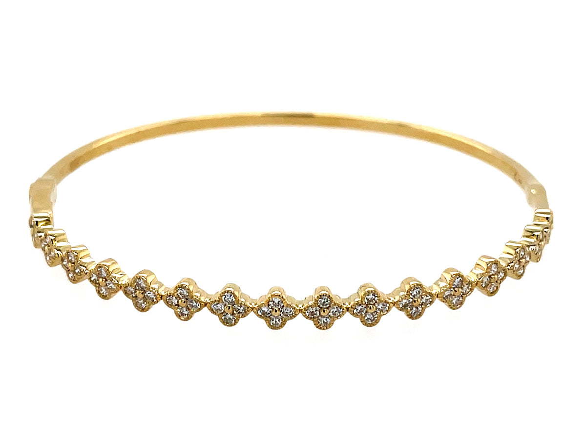 Diamond Florette Bangle