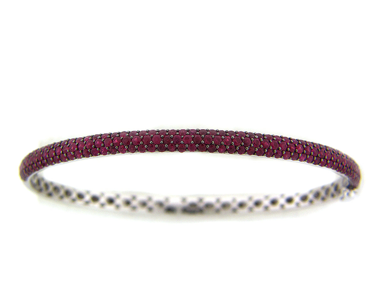 RUBY BANGLE, 14KW (H)