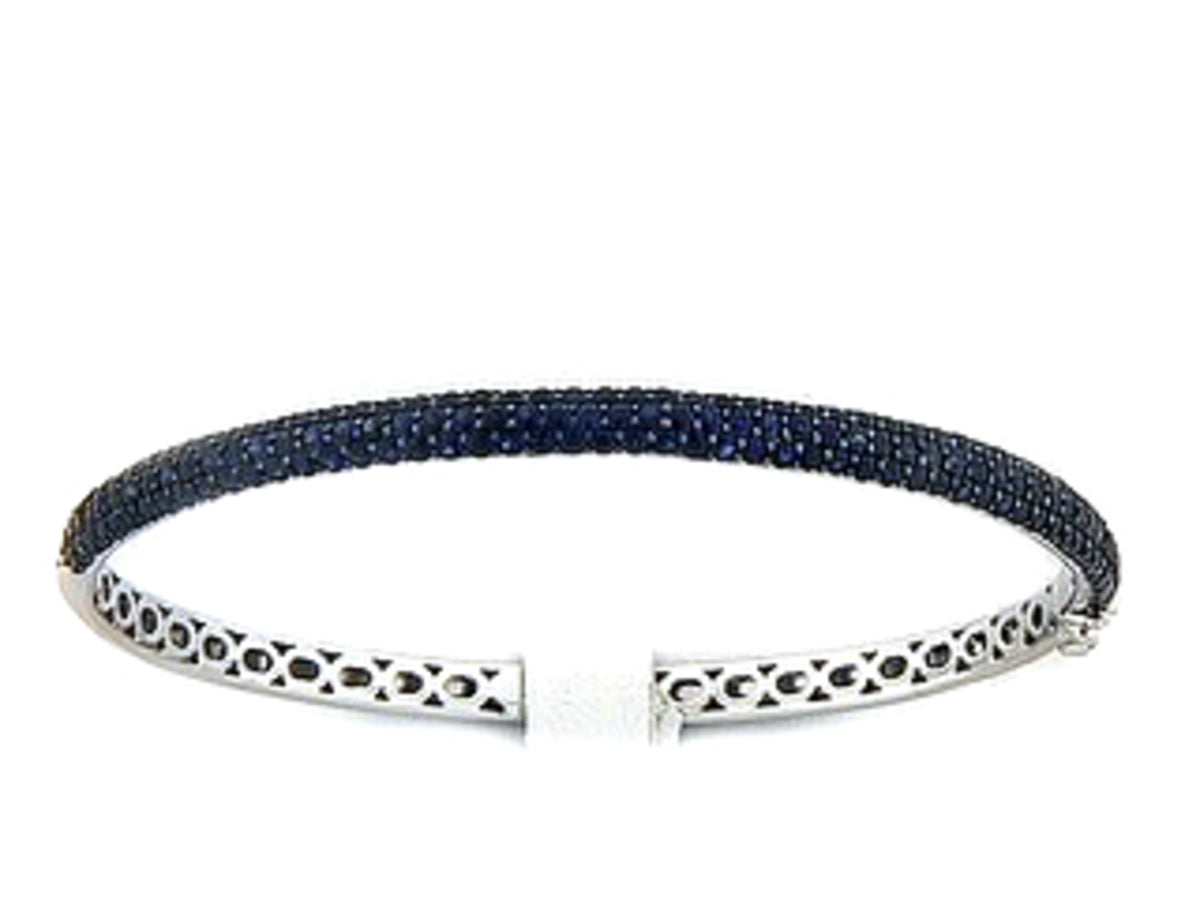 SAPPHIRE BANGLE, 14KW (H)