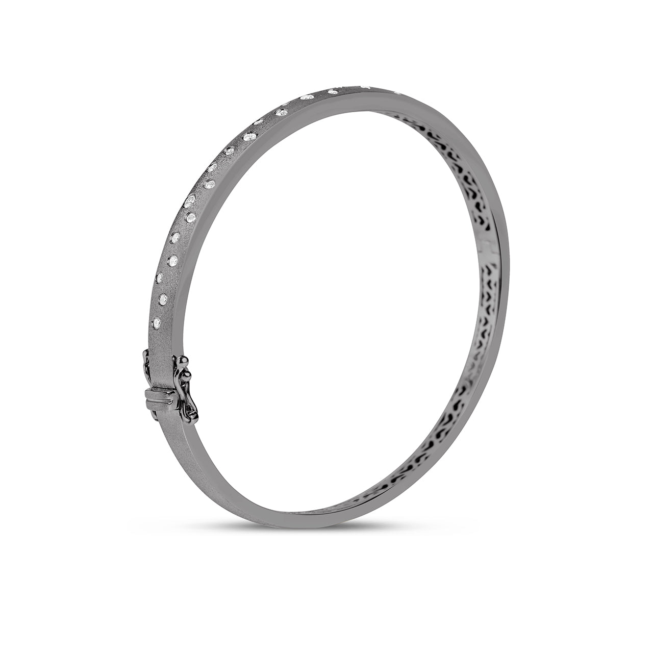 Diamond Scatter Flush Bangle